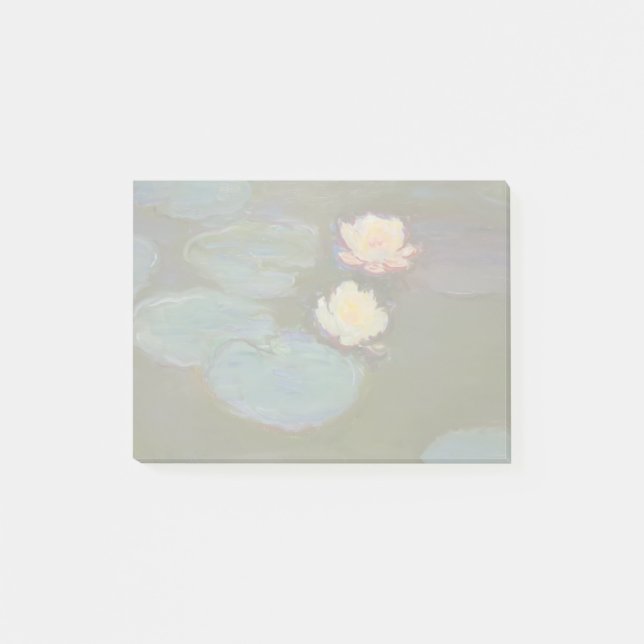 Bloco De Notas Monet Water Lily Lily Pond Waterlily Painting (Frente)