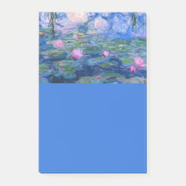 Bloco De Notas Monet Waterlilians