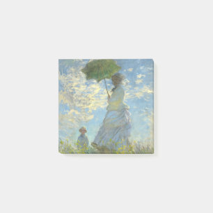 Bloco De Notas Monet Woman com Parasol