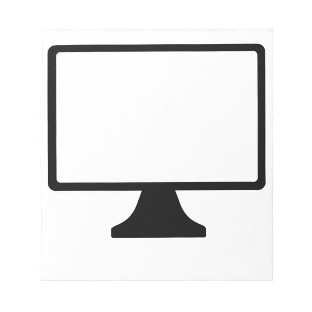 Bloco De Notas Monitor do computador (Frente)