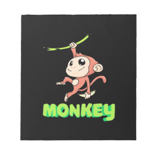 Bloco De Notas Monkey Banana