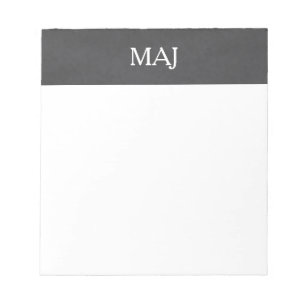 Bloco De Notas Monograma
