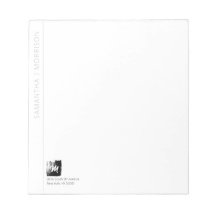 Monograma Artístico Nome Preto Único Elegante