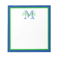 Monograma azul e verde do Marinho de pré-disquete