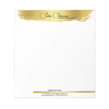 Monograma Dourado Preto Chic Moderno Script Minima