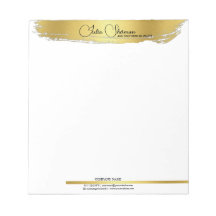 Monograma Dourado Preto Chique Moderno Script Mini