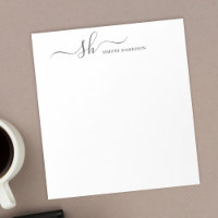 Monograma Elegante Moderno Personalizado