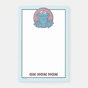Bloco De Notas Monstro de cookies Om Nom