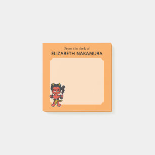 Bloco De Notas Monstro de Oni Yokai do japonês personalizado