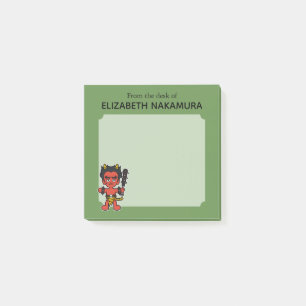 Bloco De Notas Monstro Japonês Oni Yokai - Personalizado