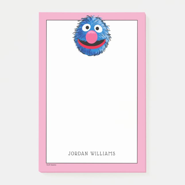 Bloco De Notas Monstro no final desta história | Grover (Frente)