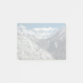 Bloco De Notas Montanha temático, congelado de grande Monte