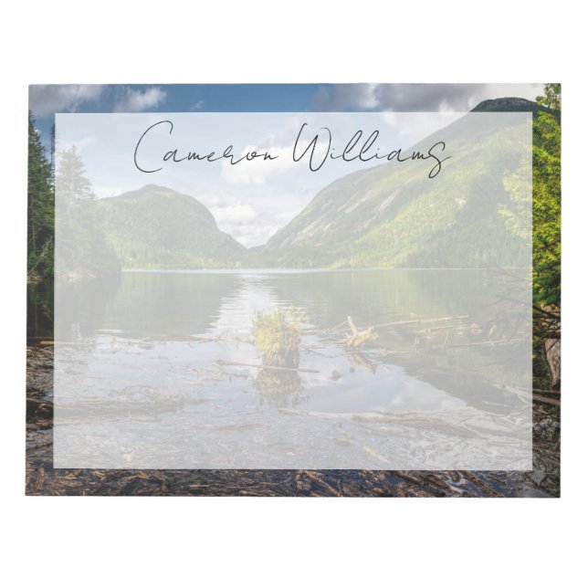 Bloco De Notas Montanhas | Adirondack High Peaks, Nova Iorque (Frente)