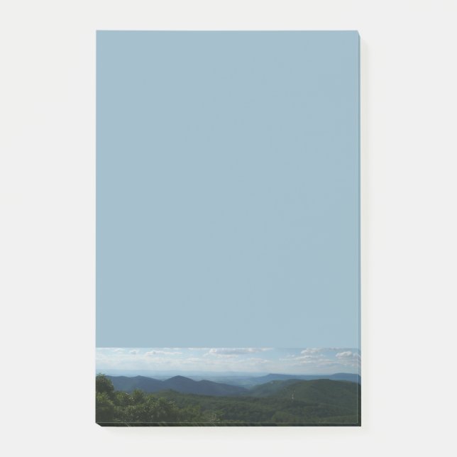 Bloco De Notas Montanhas Apalaches II Shenandoah (Frente)