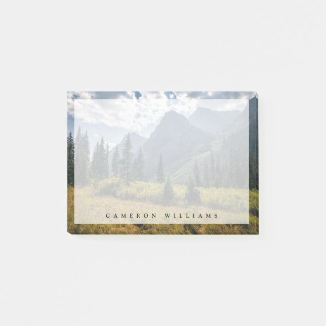 Bloco De Notas Montanhas | Santa Cruz Wilderness, Colorado (Frente)