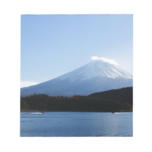 Bloco De Notas Monte Fuji Fuji Lake Kawaguchi (Frente)