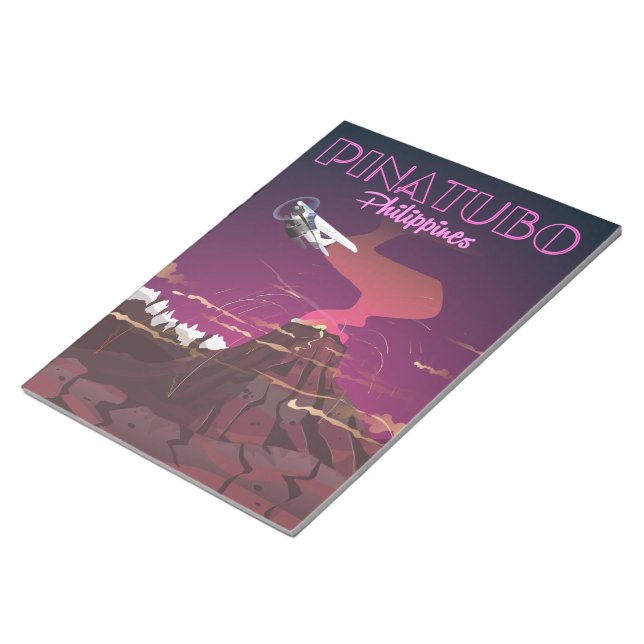 Bloco De Notas Monte Pinatubo, Filipinas (Inclinado)