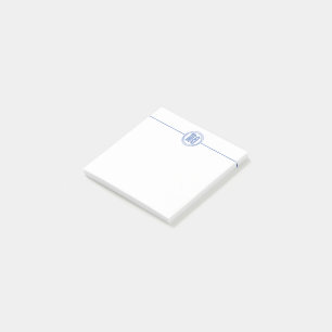 Bloco De Notas Monty & Strong - Logotipo da agência de detetive M