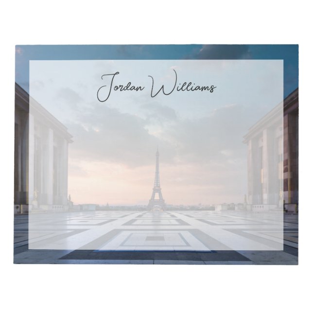 Bloco De Notas Monumentos | Torre Eiffel (Frente)