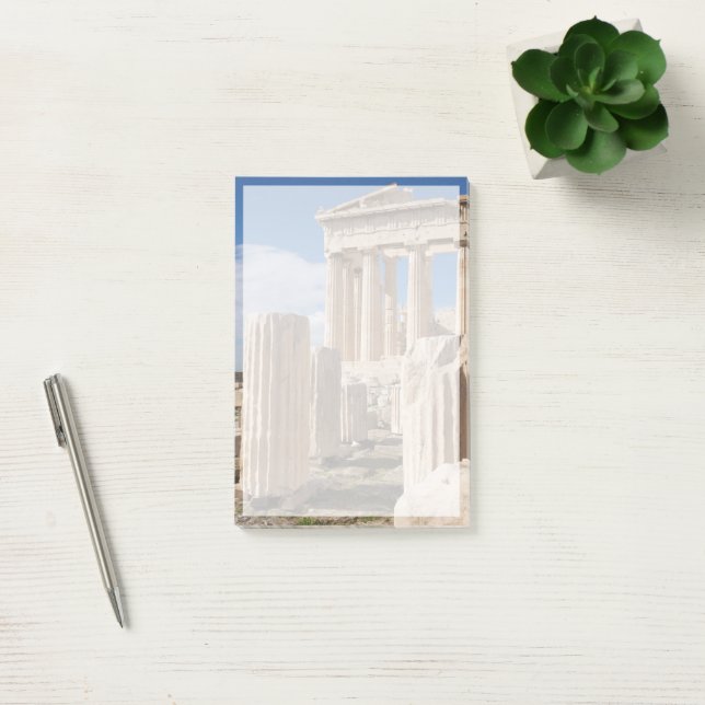 Bloco De Notas Monuments | Parthenon Acropolis Athens Greece (Escritótio)