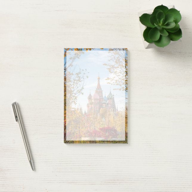 Bloco De Notas Monuments | St. Basil's Cathedral Moscow (Escritótio)