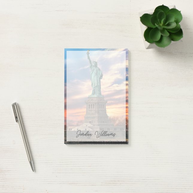 Bloco De Notas Monuments | The Statue of Liberty (Escritótio)