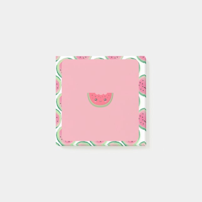 Bloco De Notas Mordida de Melancia (Frente)