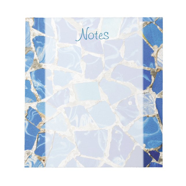 Bloco De Notas Mosaicos Gaudi com Toque de Óleo (Frente)