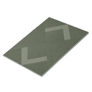 Bloco De Notas Moss Green Arrows Caderno Geométrico – Personalizá