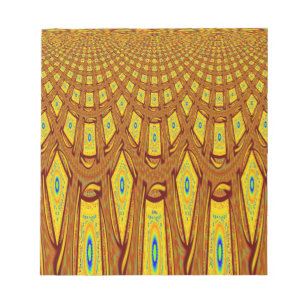 Bloco De Notas Motif africano tribal