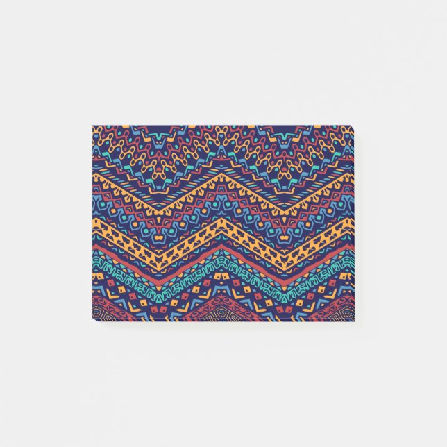 Bloco De Notas Motifs Étnicos (Frente)