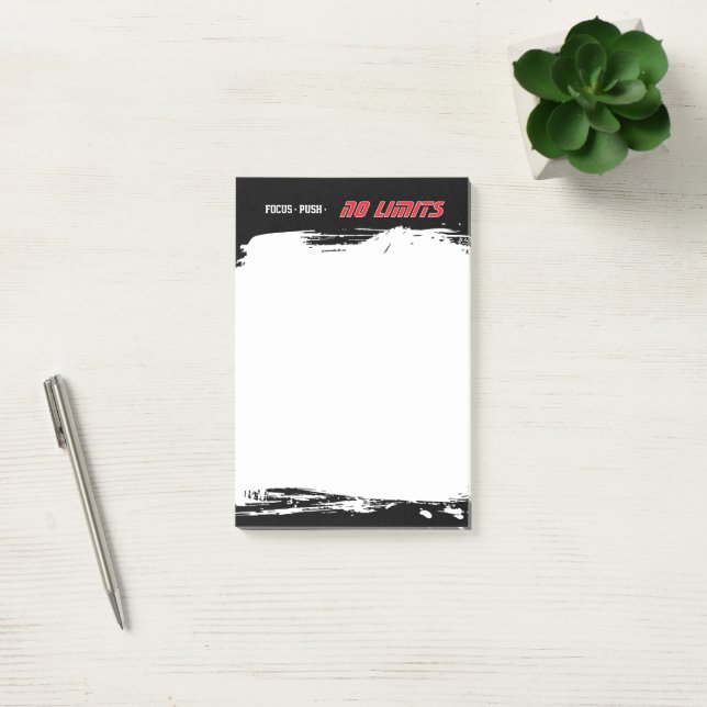 Bloco De Notas Motivational Fitness (Escritótio)