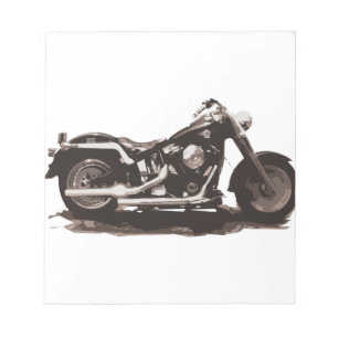 Bloco De Notas Moto Classic Fat Boy