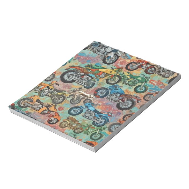 Bloco De Notas Motociclos (Invertido)
