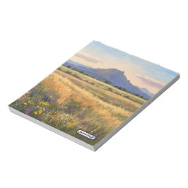 Bloco De Notas Mountain on the plain