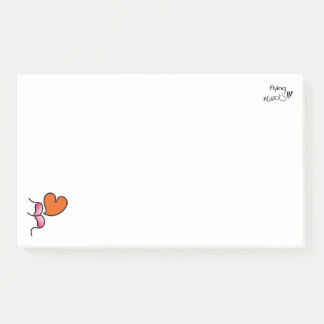 Bloco De Notas muack voador!! -Cor de Rosa
