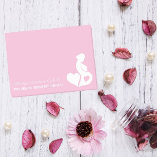 Bloco De Notas Mulher Grávida Bonito, Dra. Doula Pregnant,