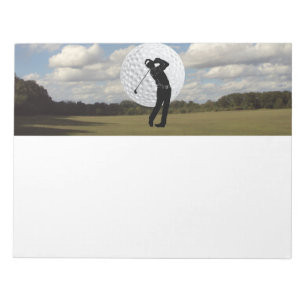 Bloco De Notas Mundo do golfe