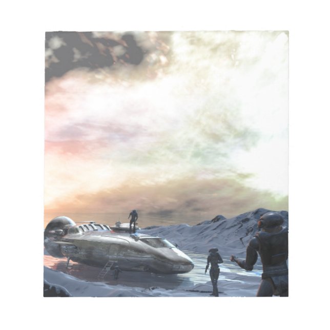 Bloco De Notas mundo do sol gêmeo (Frente)