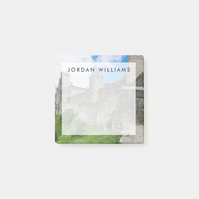 Bloco De Notas Muro Fortificado de Carcassonne (Frente)