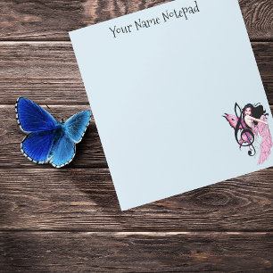 Bloco De Notas Music Note Fairy