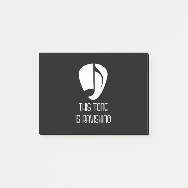 Bloco De Notas Música Este Tom Está Arruinando (Frente)