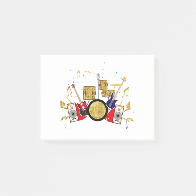 Bloco De Notas musical de grupo de violão (Frente)