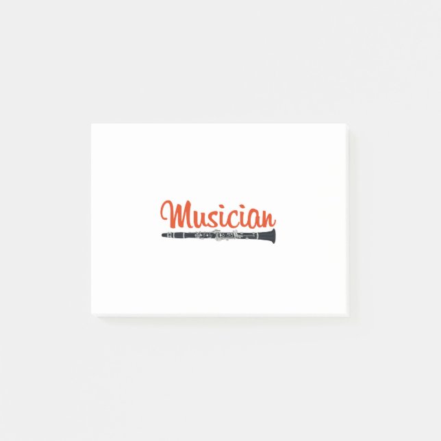 Bloco De Notas Músico (Frente)