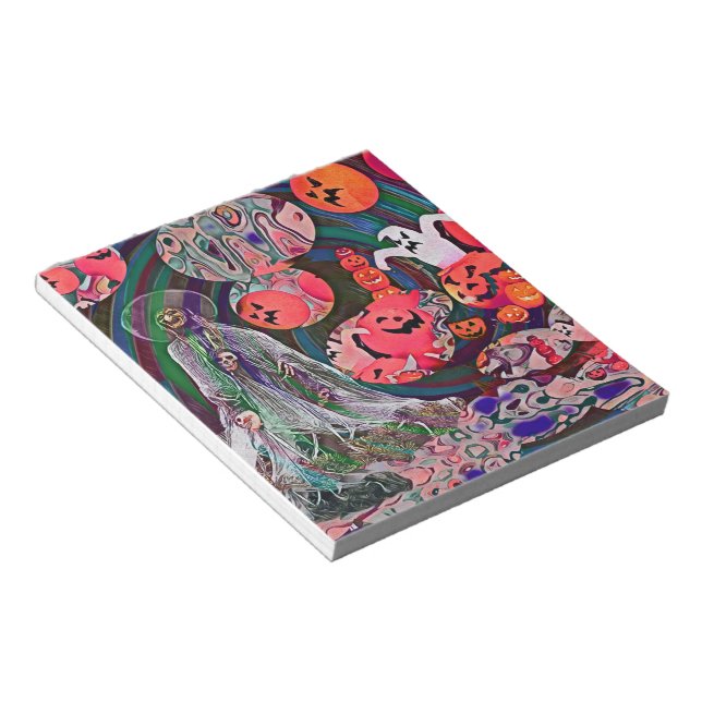 Bloco De Notas My Super Halloween V3 (Inclinado)