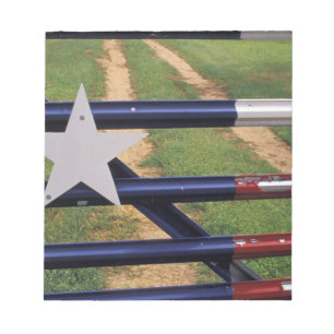Bloco De Notas N.A., EUA, Texas, Lago Buchanan, bandeira do Texas