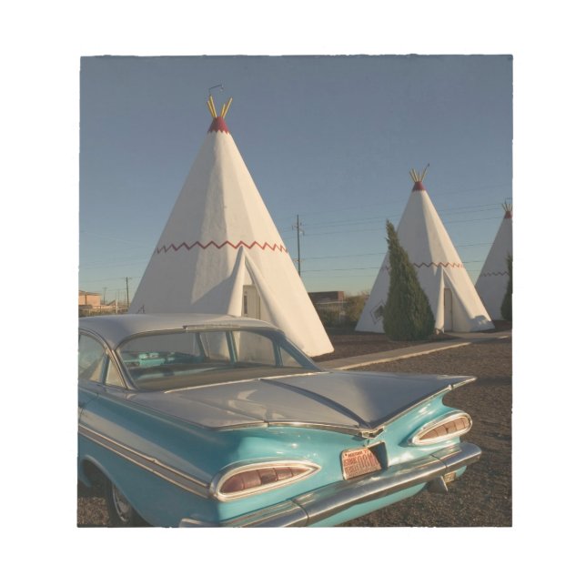 Bloco De Notas NA, EUA, Arizona, Holbrook Route 66, Wigwam (Frente)