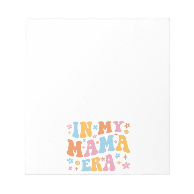 Bloco De Notas Na Minha Era Da Mãe Eu (Frente)