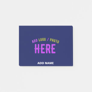 BLOCO DE NOTAS NA MODA MODERNO PERSONALIZADO MARINHO AZUL VERIFIC