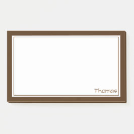 Bloco De Notas Na moda Postar Nota De Ti Para Thomas Ou Você